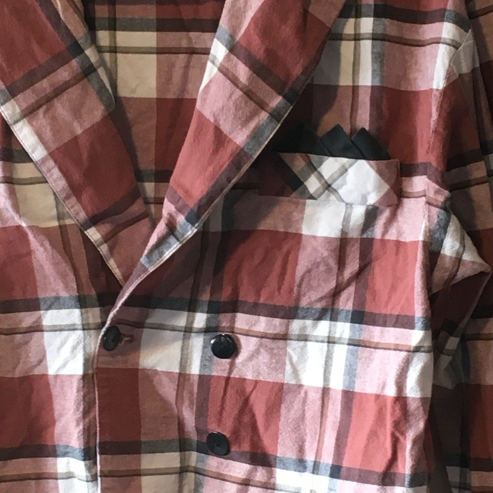 Homemade Plaid Women's Crop Jacket - Picture 6 of 13